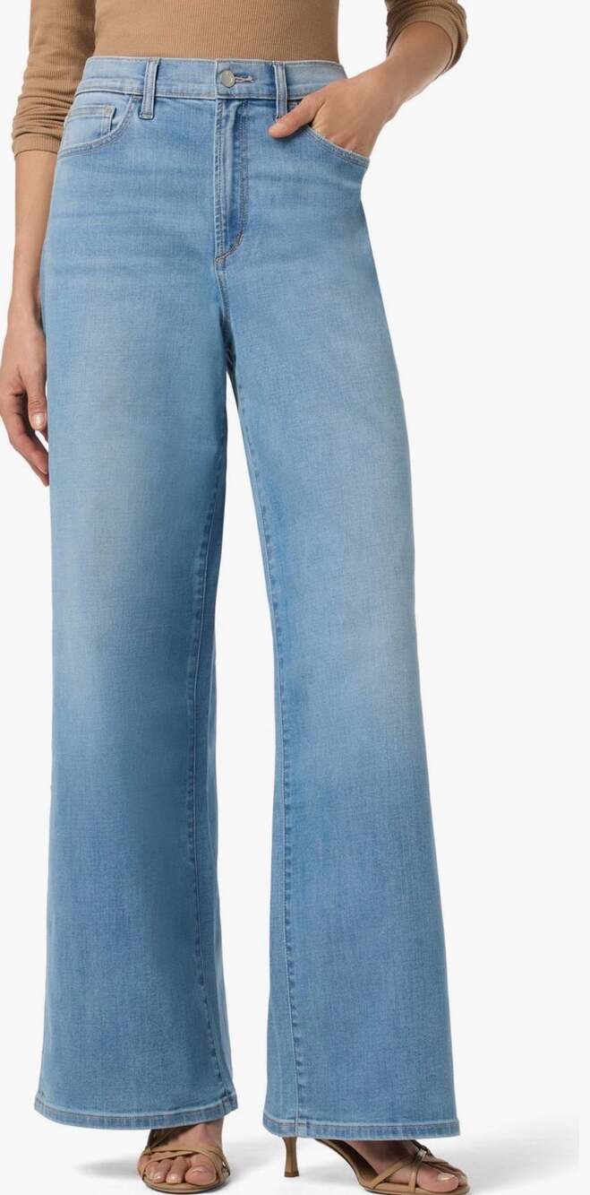 Joe's Jeans Lesya Womenβs 24 Wide Leg Full Length Jean NWT $176